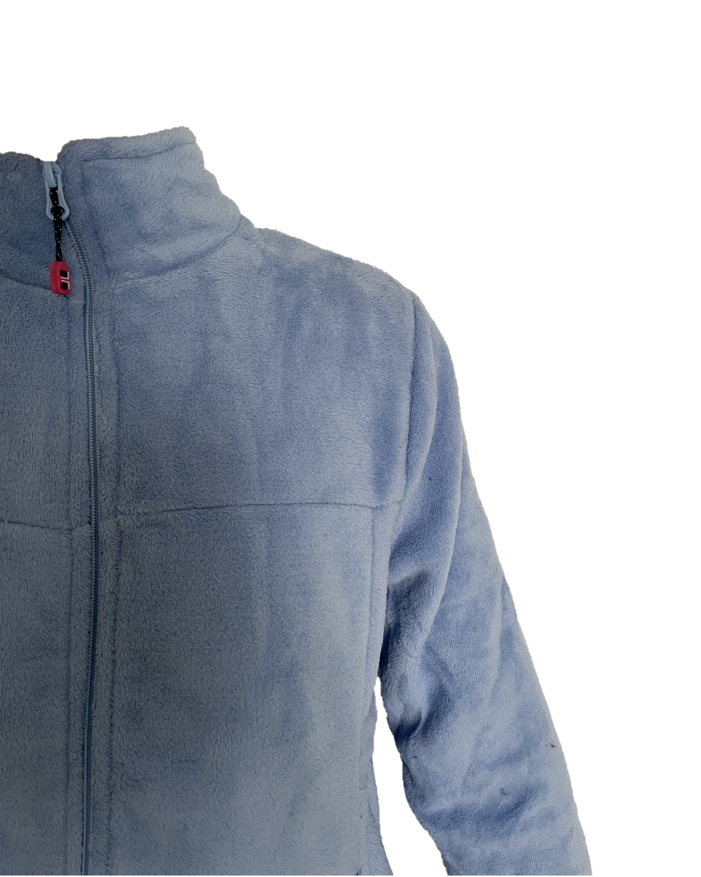 Giacca pile donna Aura Azzurro