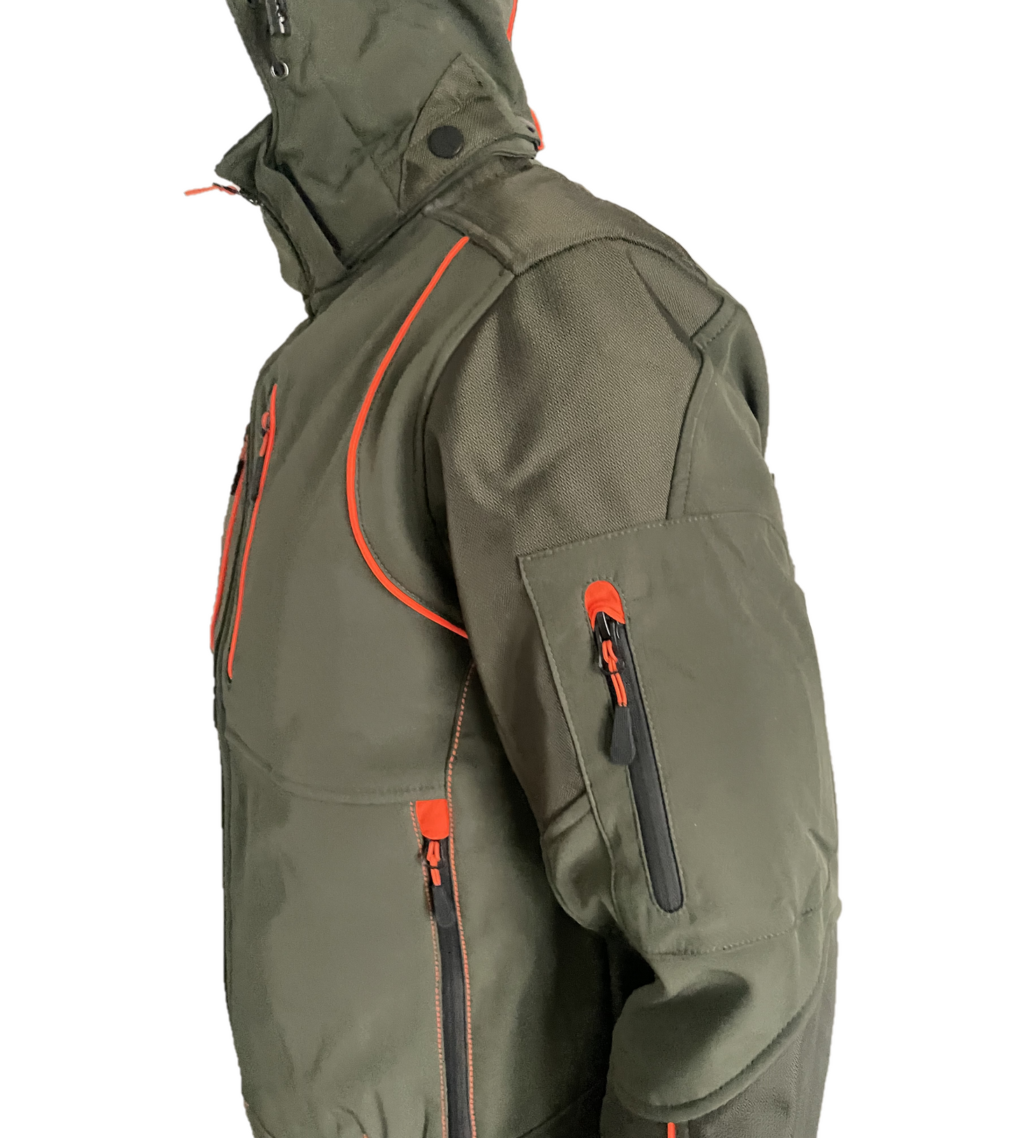 Giacca Tecnica uomo Siber Softshell Idrorepellente Verde