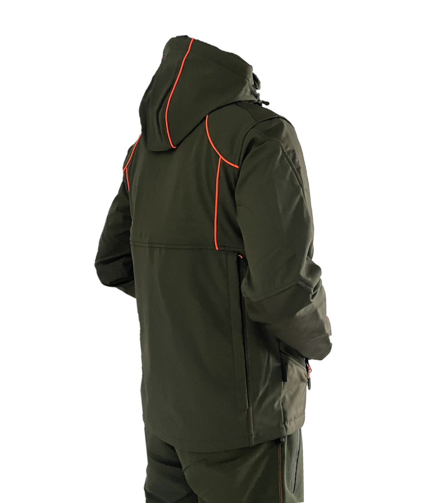 Giacca Tecnica uomo Siber Softshell Idrorepellente Verde