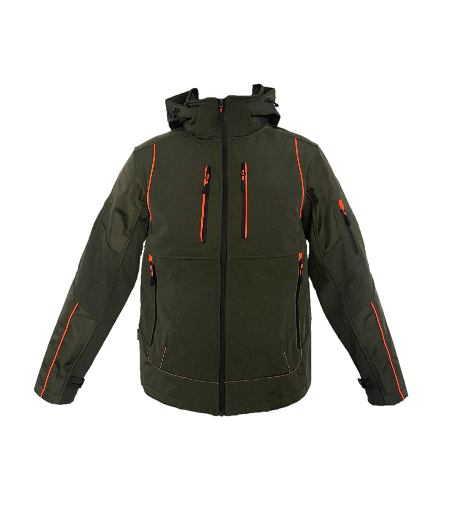 Giacca Tecnica uomo Siber Softshell Idrorepellente Verde