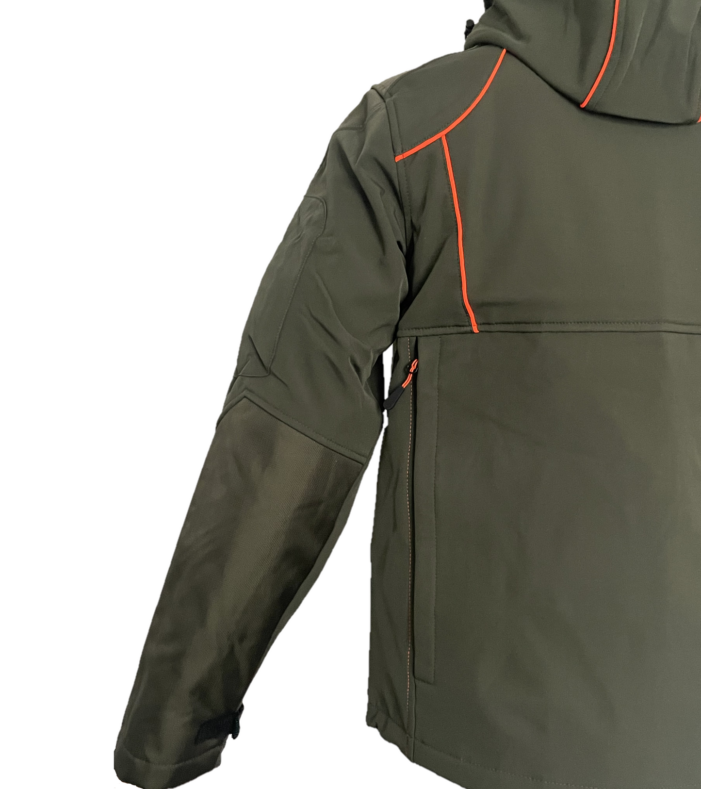 Giacca Tecnica uomo Siber Softshell Idrorepellente Verde