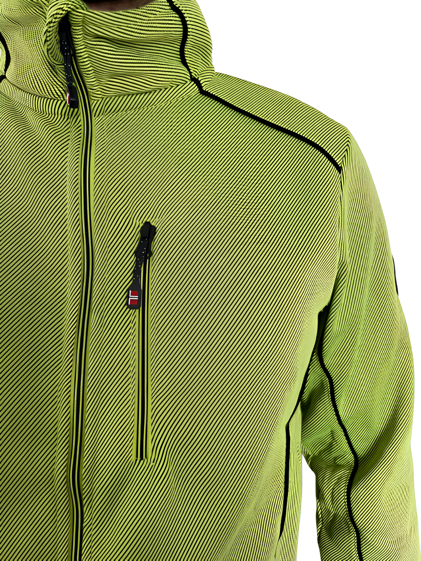 Giacca pile tech uomo Ulisse Lime