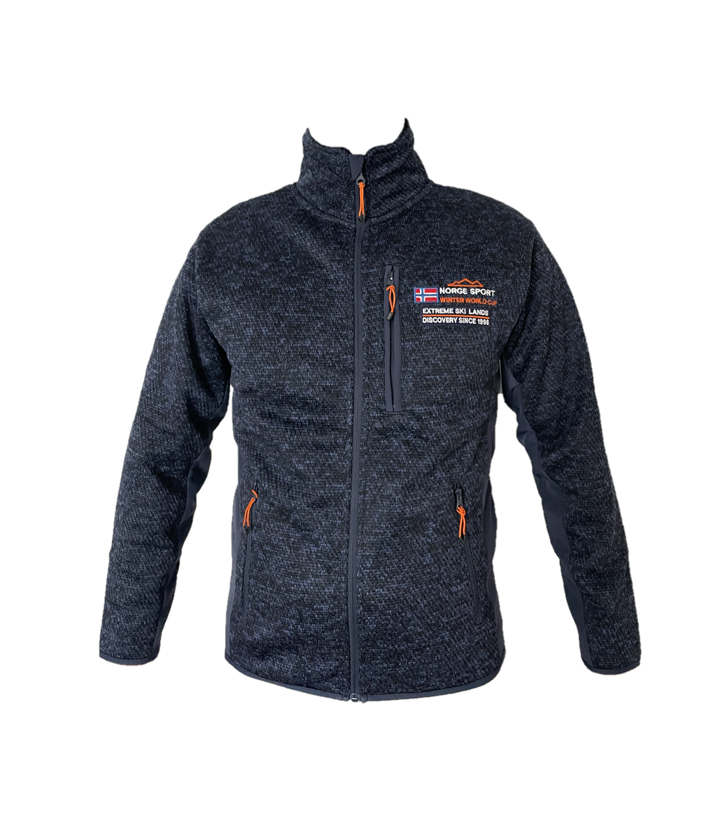 Giacca Pile Melange Ultra Tech uomo Antelao Blu