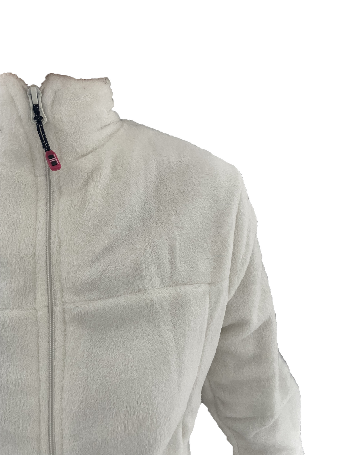 Giacca pile donna Aura Bianco