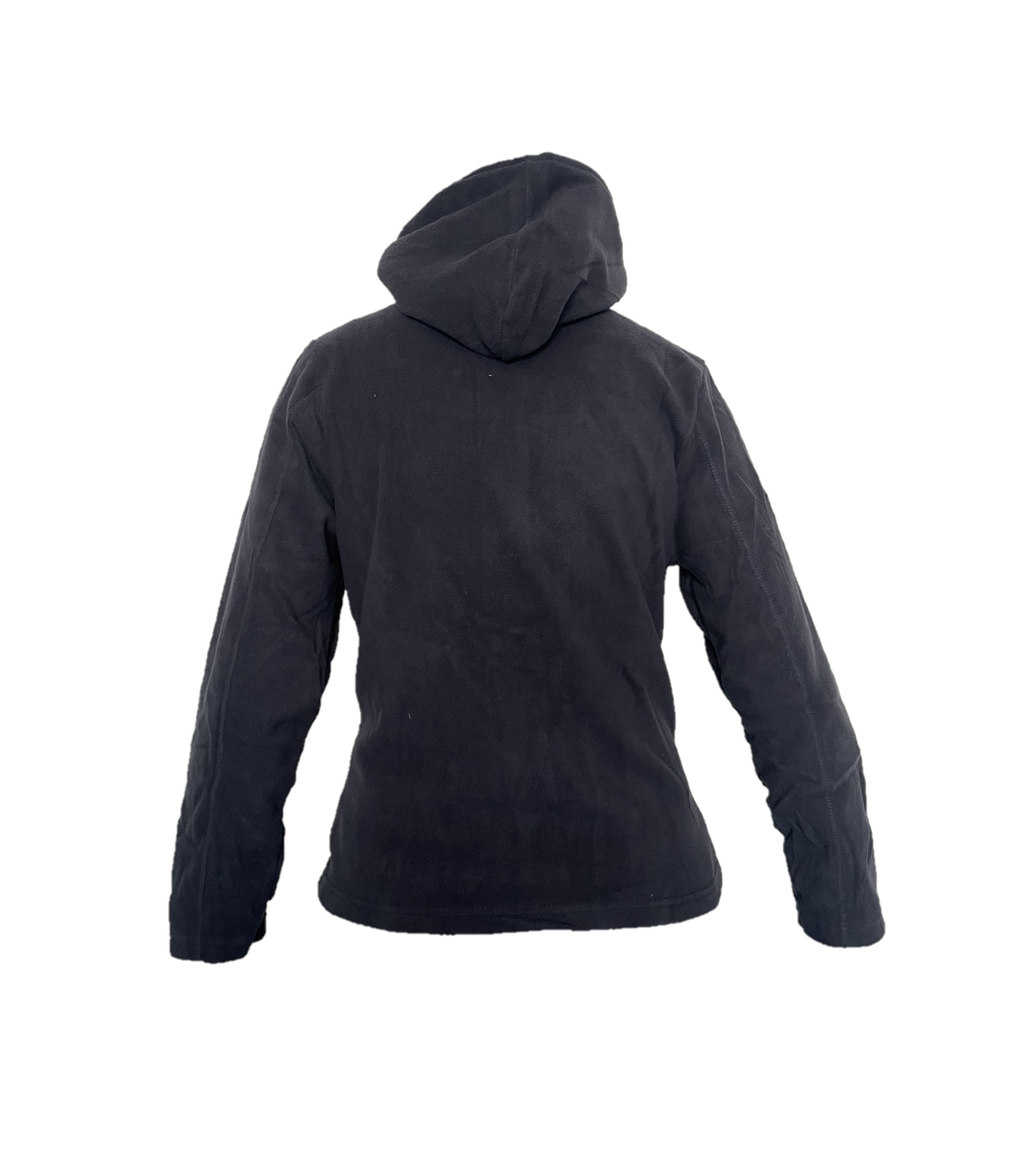 Giacca pile donna Diana con cappuccio Blu navy