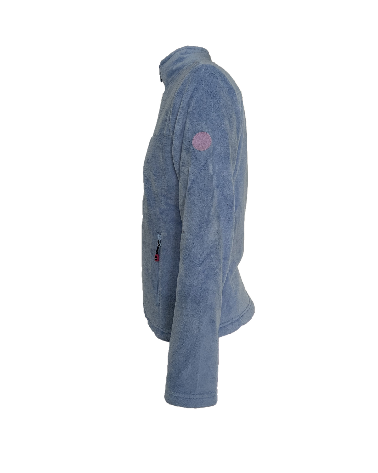 Giacca pile donna Aura Azzurro