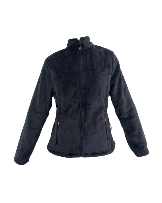 Giacca pile donna Aura Blu
