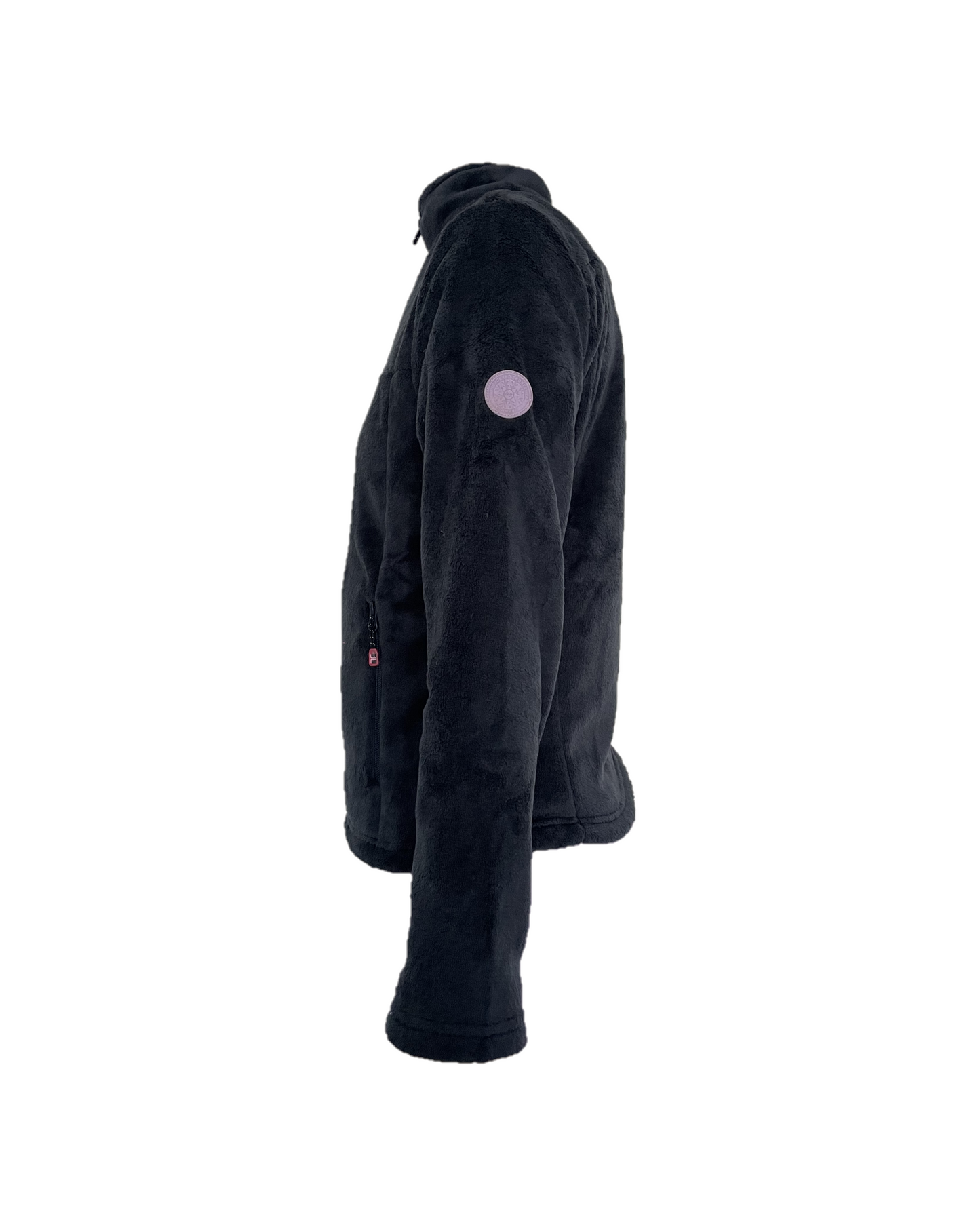 Giacca pile donna Aura Blu