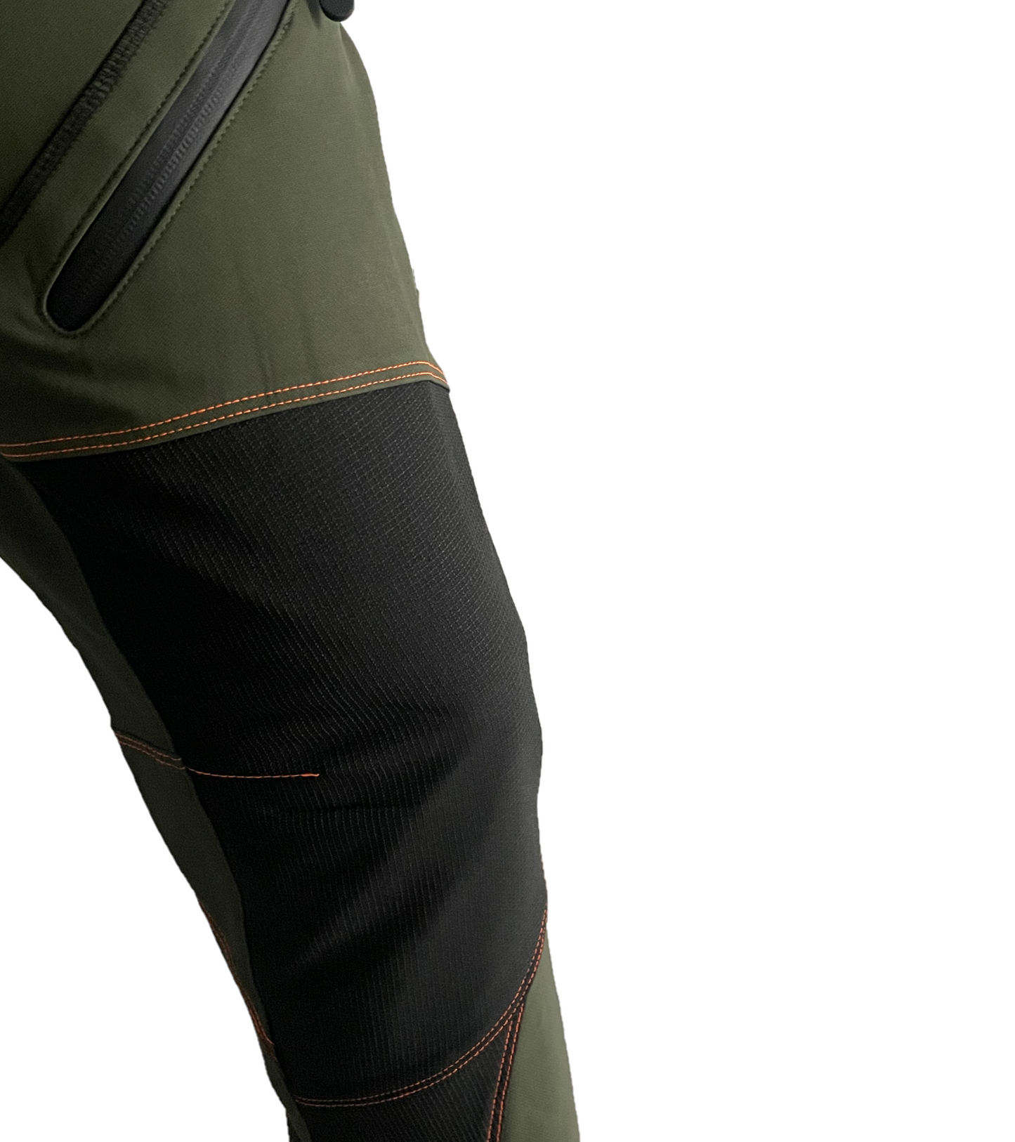 Pantalone uomo Siber Softshell Con Rinforzi Verde