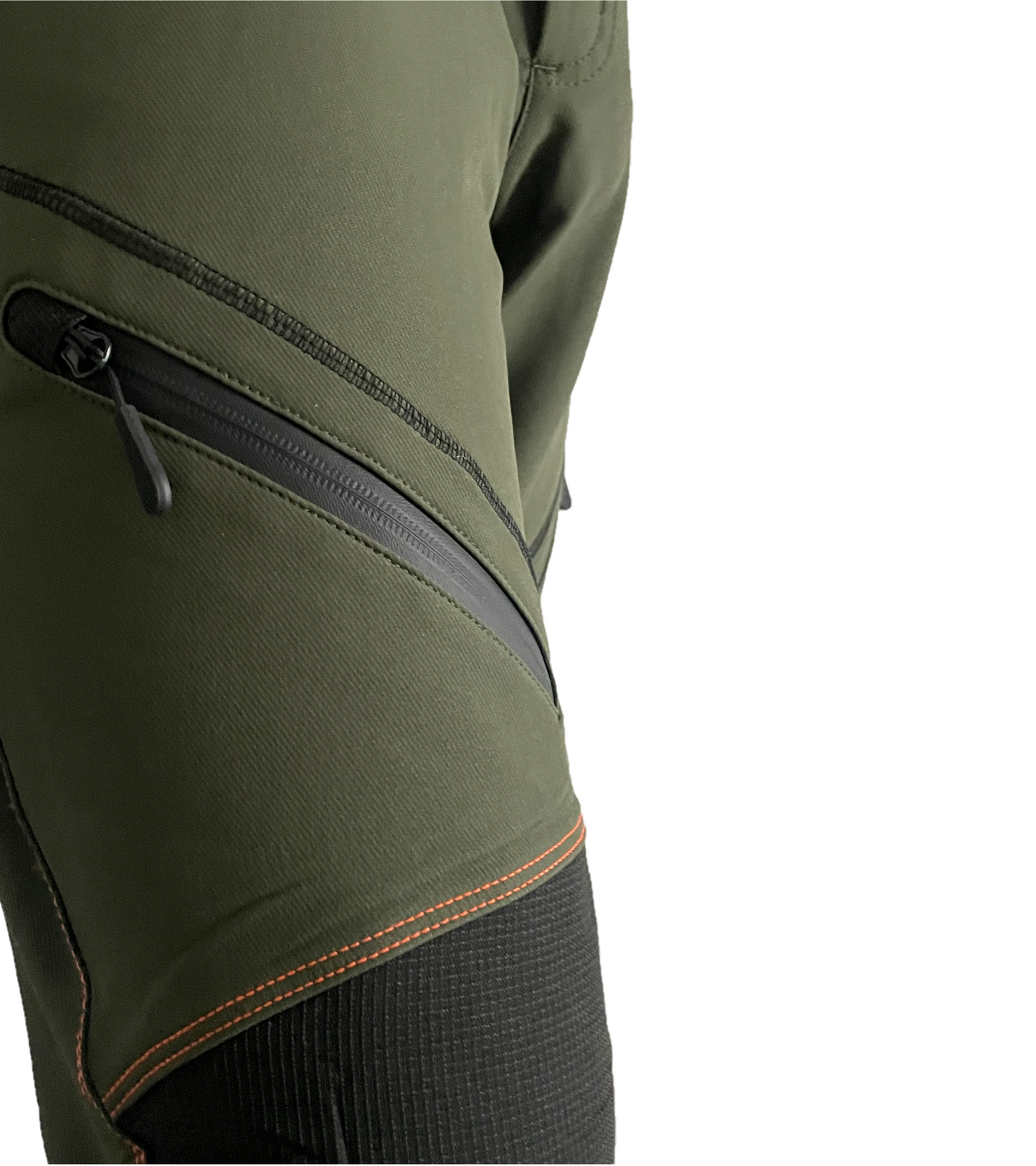 Pantalone uomo Siber Softshell Con Rinforzi Verde