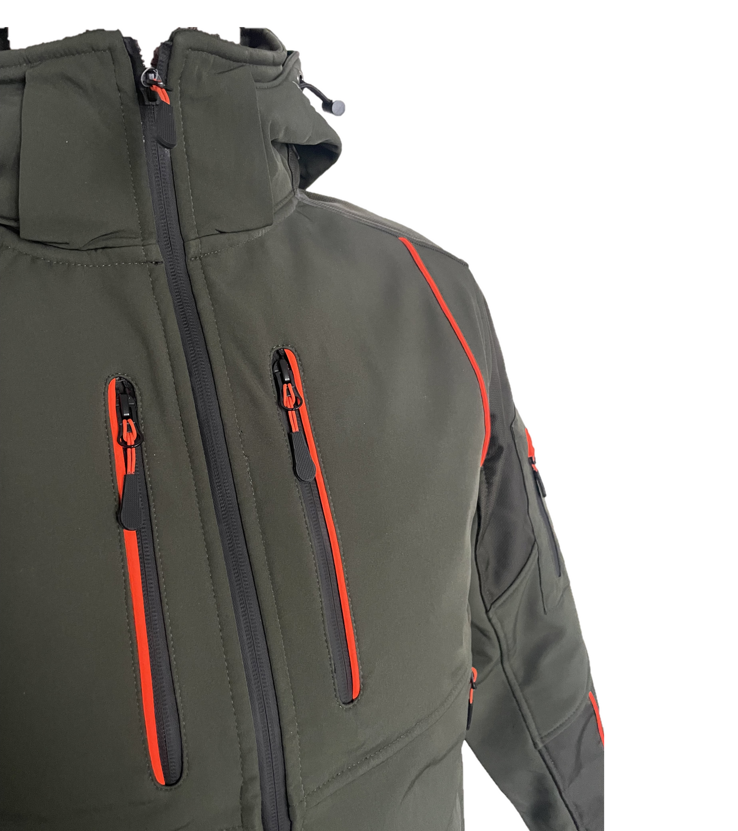 Giacca Tecnica uomo Siber Softshell Idrorepellente Verde