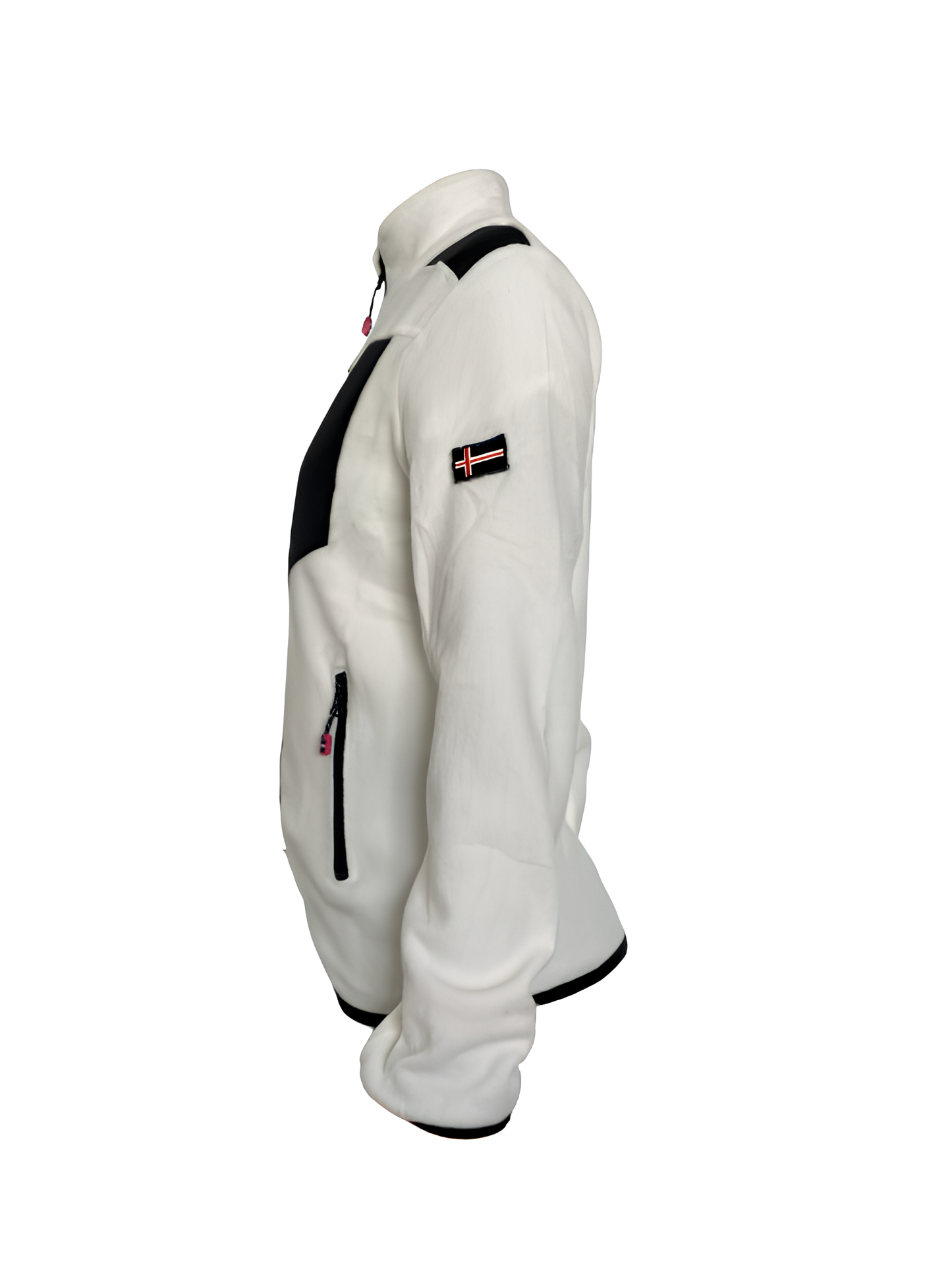 Giacca pile donna Olimpia Bianco