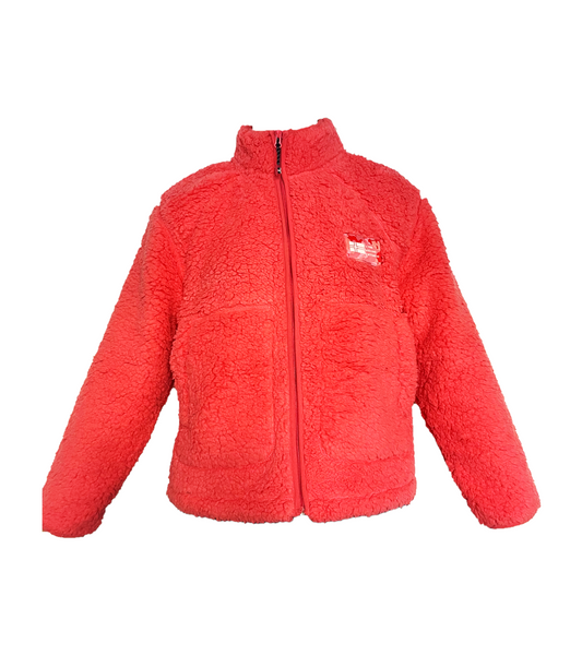Giacca pile donna Sherpa Blush