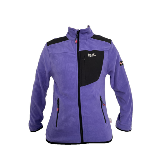 Giacca pile donna Olimpia Viola