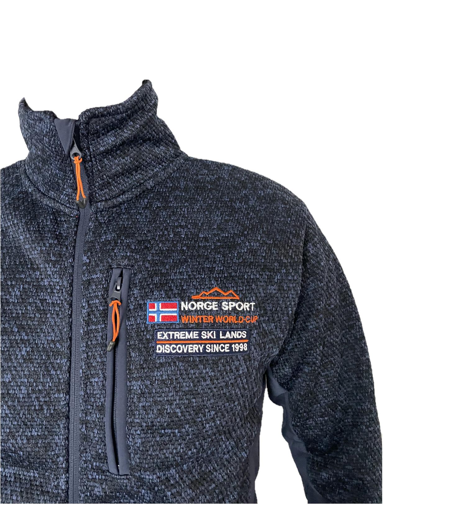 Giacca Pile Melange Ultra Tech uomo Antelao Blu