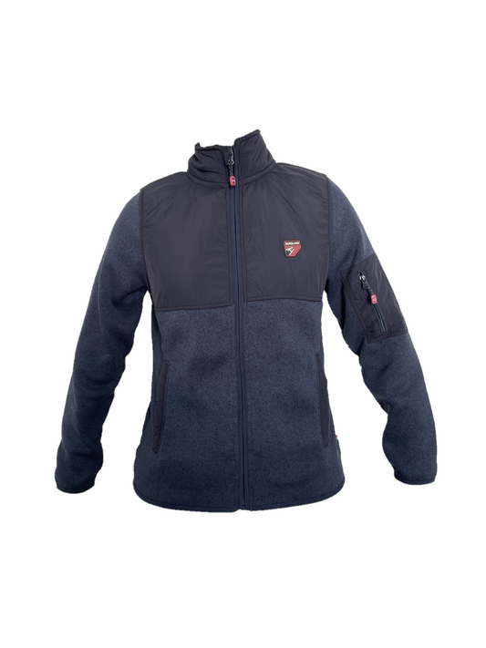 Giacca pile tech donna Atena Blu