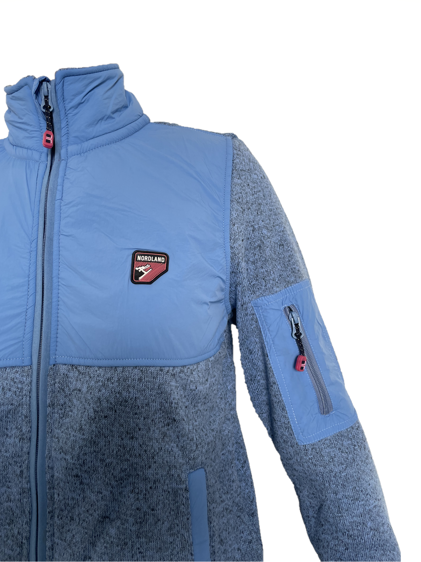 Giacca pile tech donna Atena Azzurro
