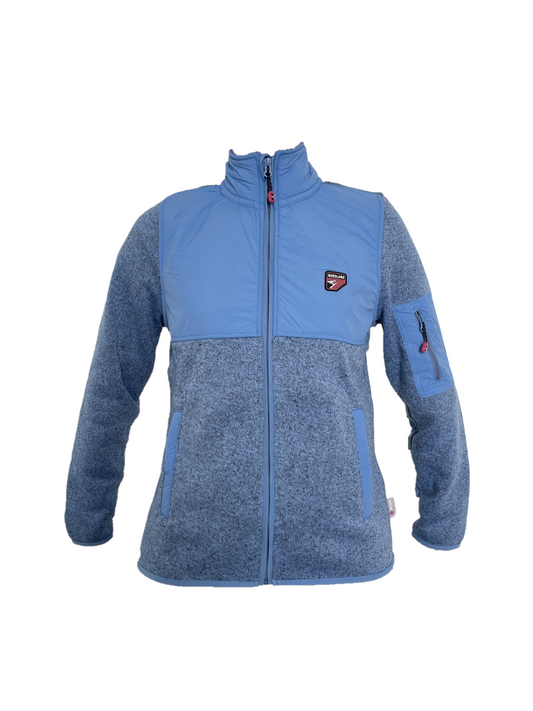 Giacca pile tech donna Atena Azzurro