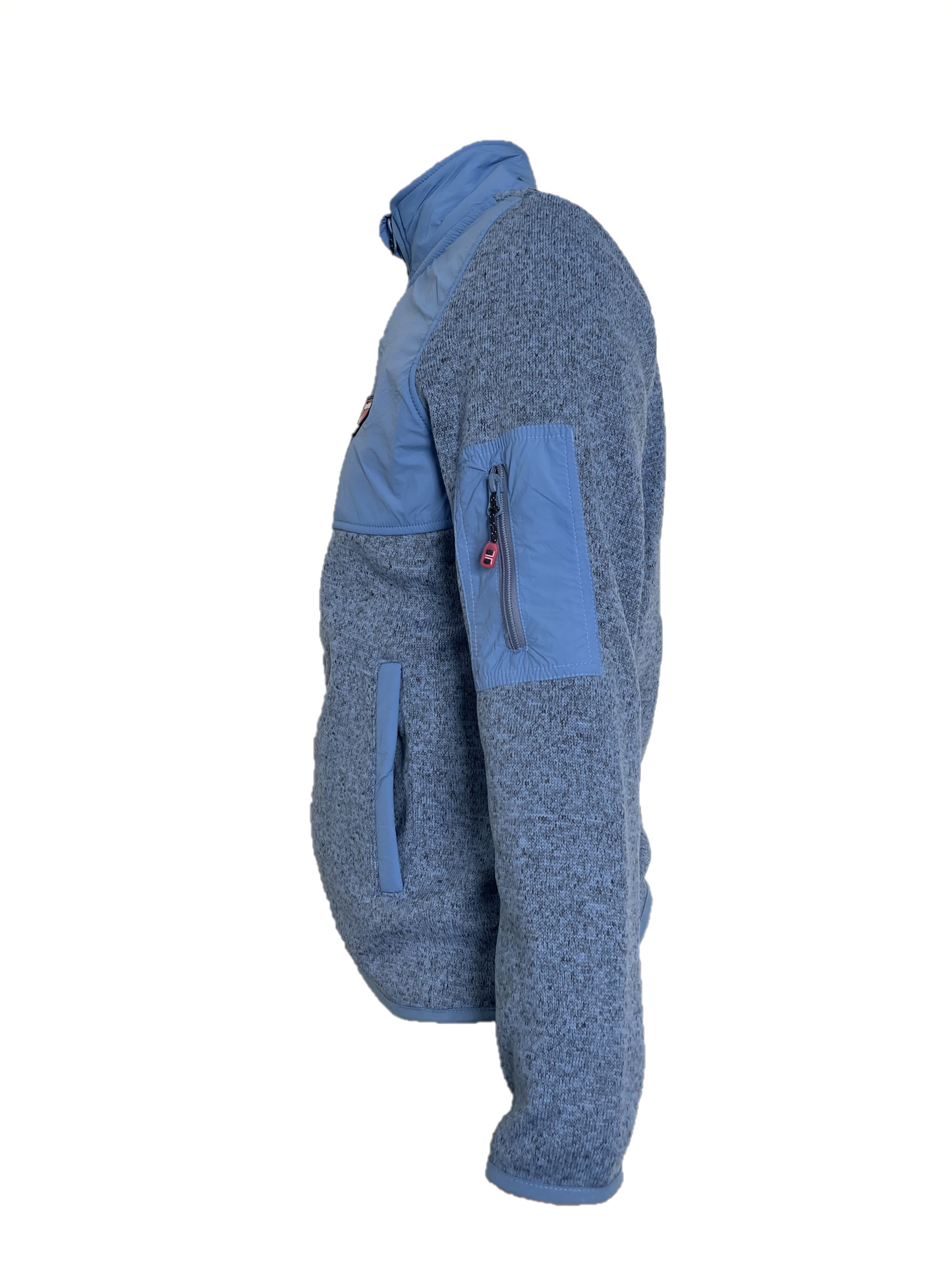 Giacca pile tech donna Atena Azzurro