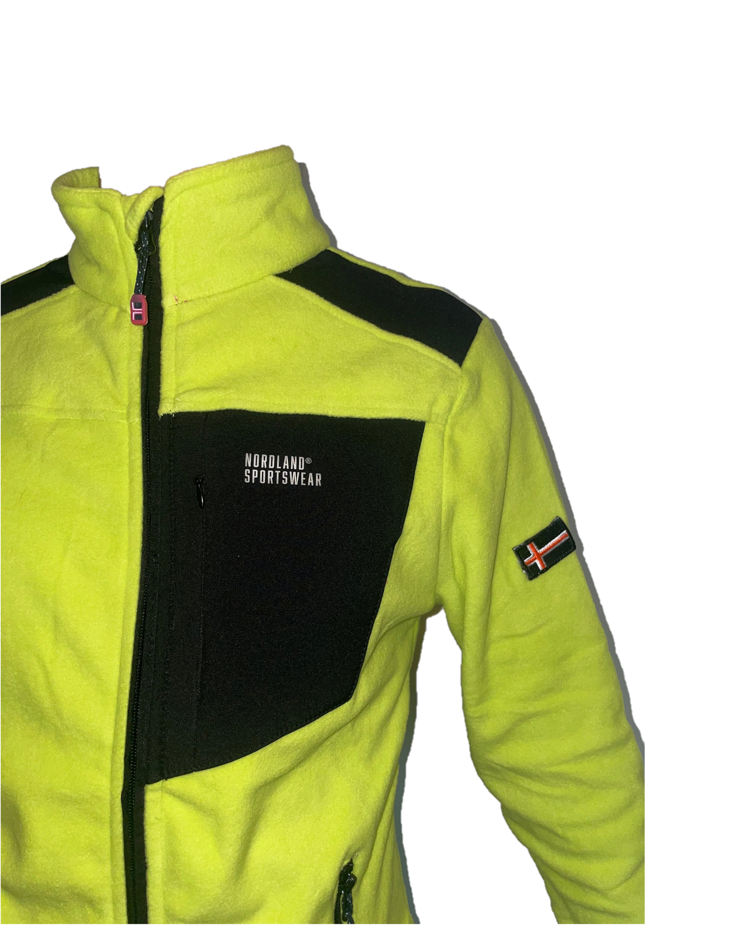 Giacca pile donna Olimpia Lime