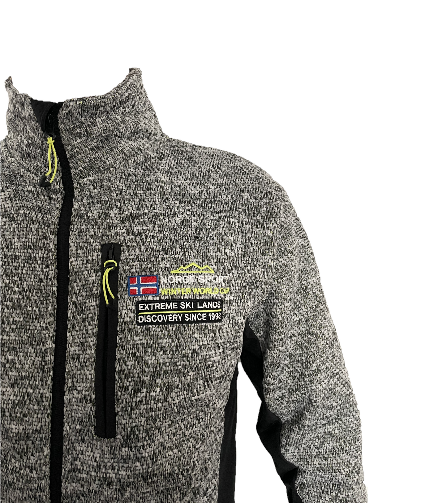 Giacca Pile Melange UltraTech uomo Antelao Grigio