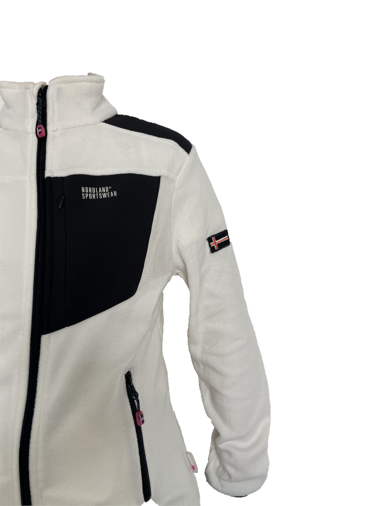 Giacca pile donna Olimpia Bianco
