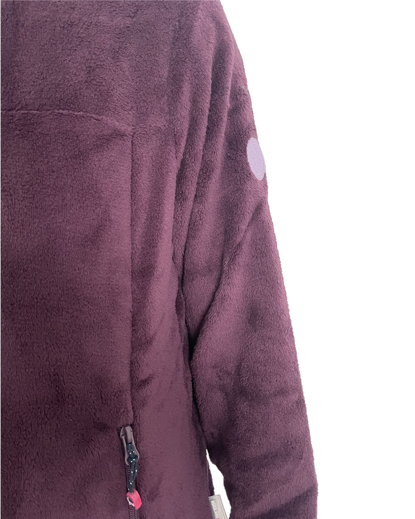 Giacca pile donna Aura Viola