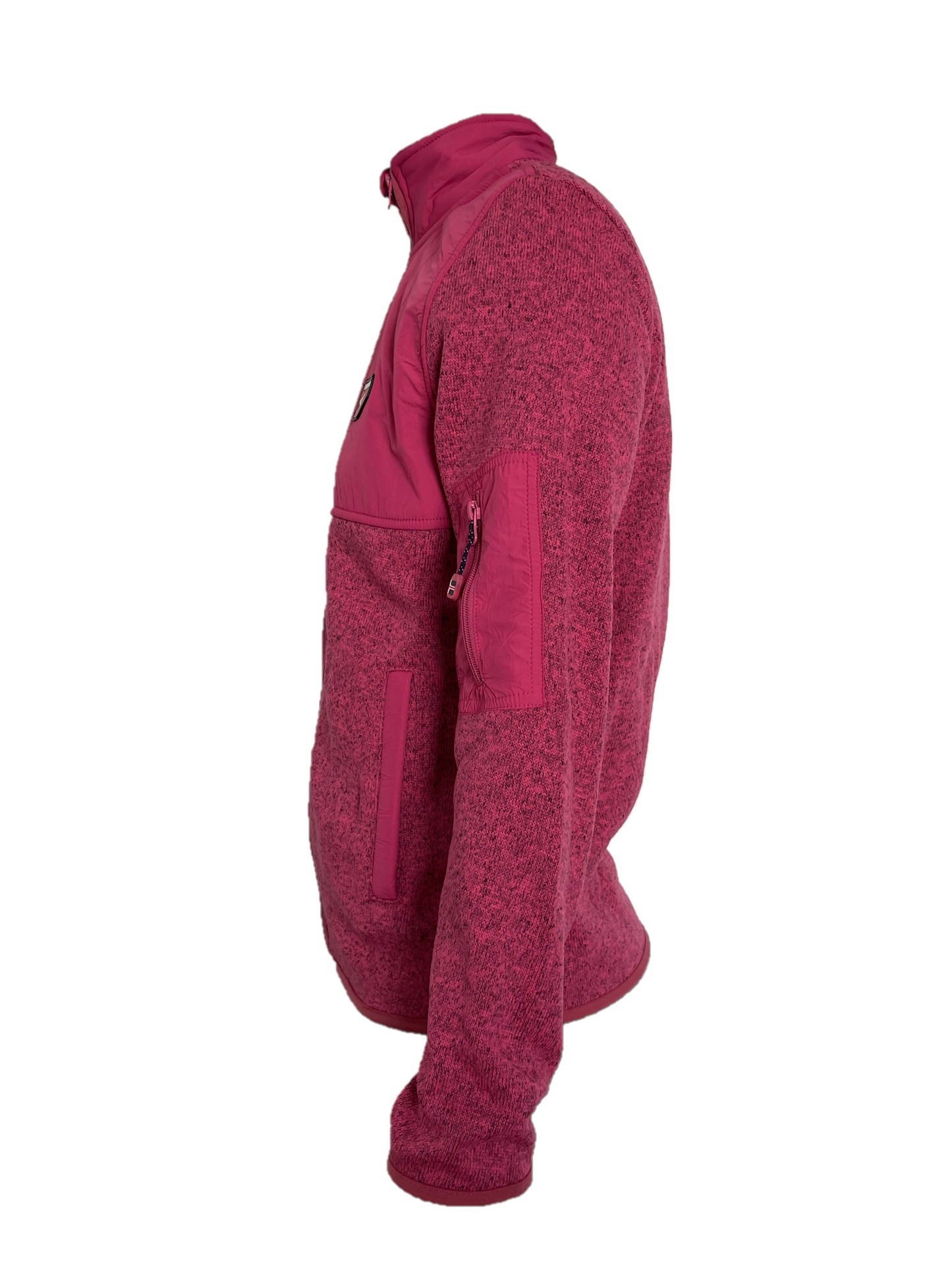 Giacca pile tech donna Atena Rosa acceso