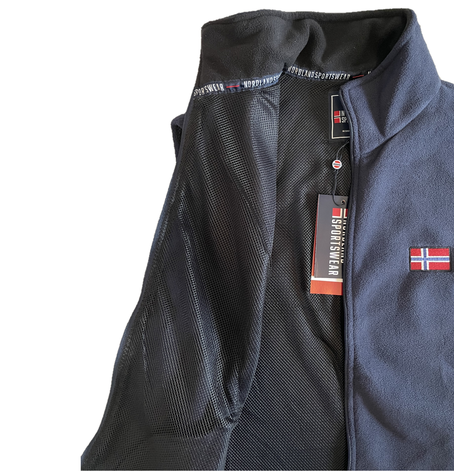 Gilet pile Uomo Urano Blu