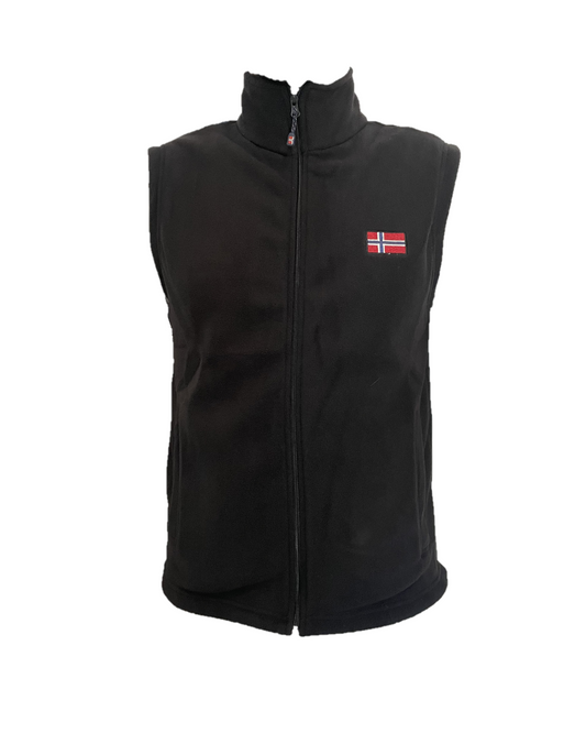 Gilet pile Uomo Urano Nero