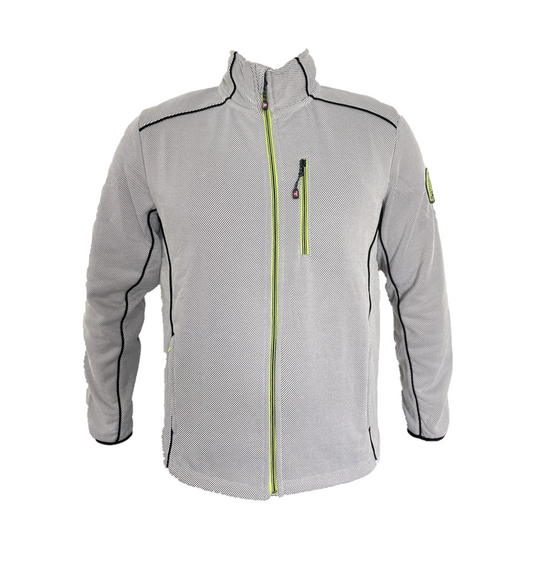 Giacca pile tech uomo Ulisse grigio