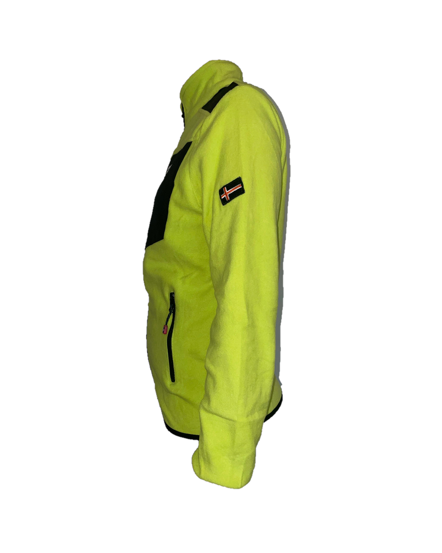 Giacca pile donna Olimpia Lime