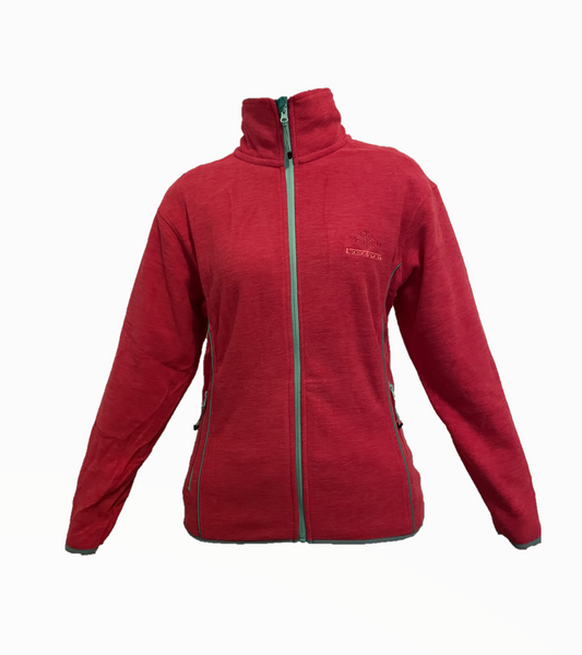 Giacca pile tech donna Lavaredo fucsia