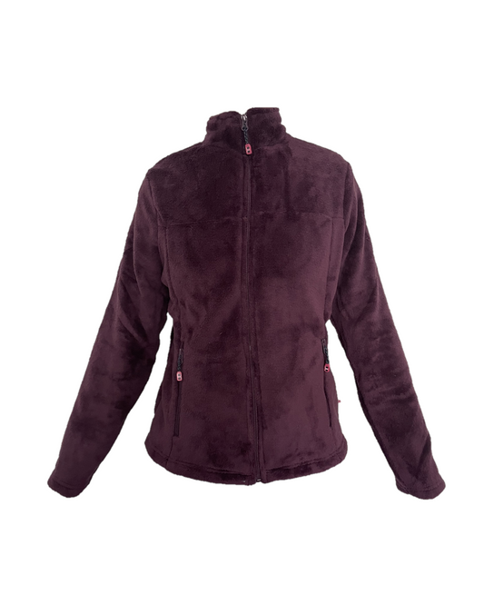 Giacca pile donna Aura Viola