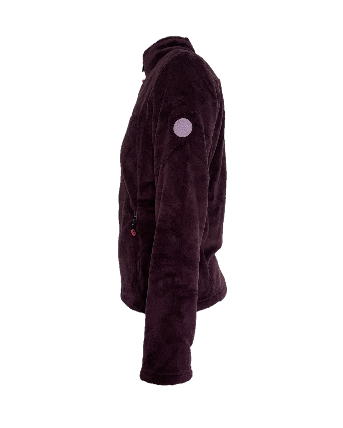 Giacca pile donna Aura Viola