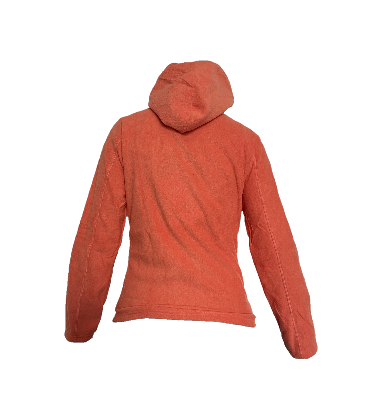 Giacca pile donna Diana con cappuccio Pesca