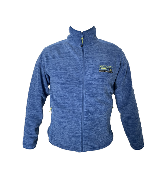 Giacca pile Melange Tonale uomo Bright Blu
