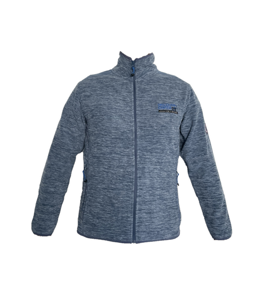 Giacca pile Melange Tonale uomo Light Blu