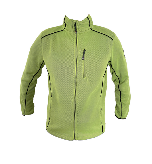 Giacca pile tech uomo Ulisse Lime